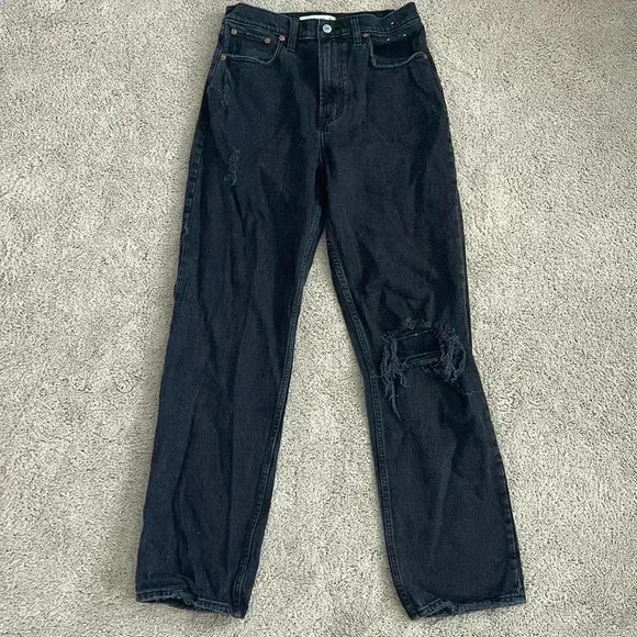 Abercrombie & Fitch Denim - Abercrombie & Fitch The 90’s Straight Ultra High Rise Size 28